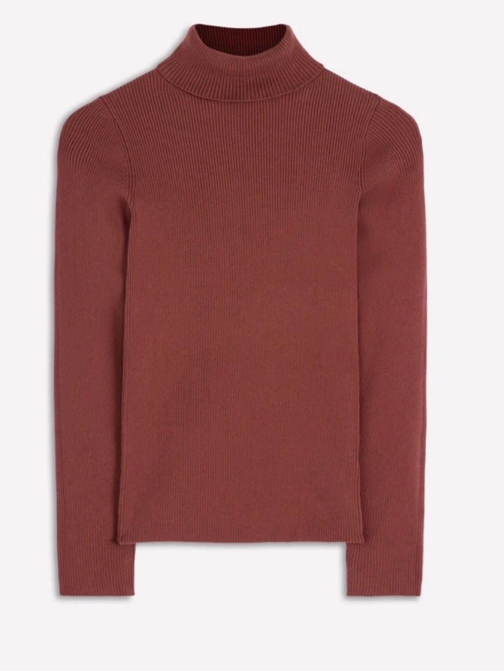 Boden Women’s Emilie Hot Chocolate Brown Rolled Neck Sweater